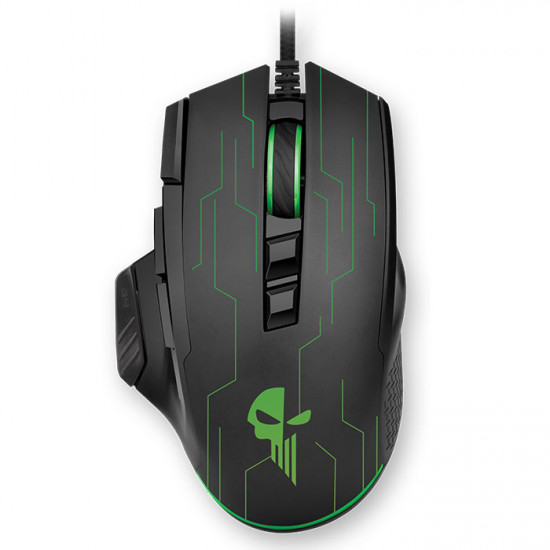 NOD PUNISHER Ενσύρματο RGB Gaming mouse με λογισμικό για custom setup και ανάλυση έως 3200DPI. - NOD