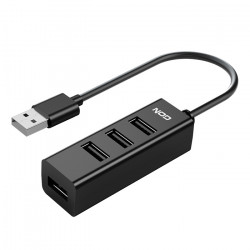 NOD WORK HUB 4.2 USB 2.0 Hub 4 θυρών σε μαύρο χρώμα. - NOD