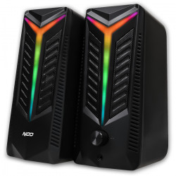 NOD AURORA RGB Στερεοφωνικά ηχεία 2.0, 16W. - NOD