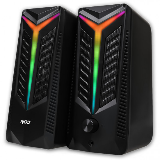 NOD AURORA RGB Στερεοφωνικά ηχεία 2.0, 16W. - NOD