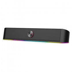 NOD AIRGLOW RGB Soundbar PC Speaker 2.0, 6W. - NOD