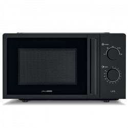 LiFE μWave 20 Black Φούρνος μικροκυμάτων 20L, 700W. - LiFE
