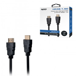 NOD HC48-1.5C Καλώδιο Ultra-High Speed HDMI με Ethernet 48Gbps, HDMI αρσ. - HDMI αρσ., 1.5m. - NOD