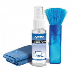 NOD S.CLEANER 35KIT 3-σε-1 σετ καθαρισμού οθονών, 35ml. - NOD