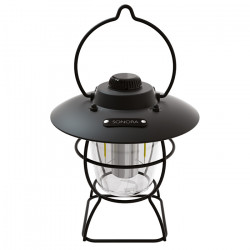 SONORA LILY BLACK Επαναφορτιζόμενο φαναράκι LED εξωτερικού χώρου, 3.2W - SONORA
