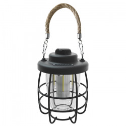 SONORA ANNA BLACK Επαναφορτιζόμενο φαναράκι LED εξωτερικού χώρου, 3.2W - SONORA