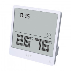LiFE SIMPLE WHITE Ψηφιακό θερμόμετρο και υγρόμετρο εσωτερικού χώρου - LiFE