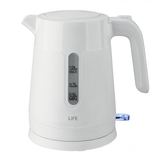LiFE ELEMENT WHITE Bραστήρας 1.0L, 1500W, σε λευκό χρώμα. - LiFE