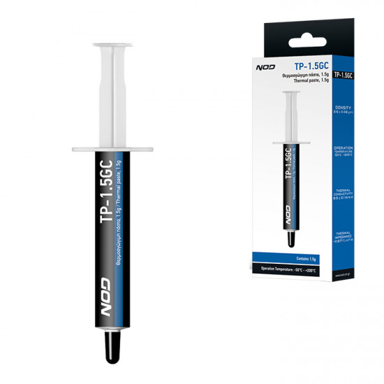 NOD TP-1.5GC Θερμοαγώγιμη πάστα, 1.5g - NOD