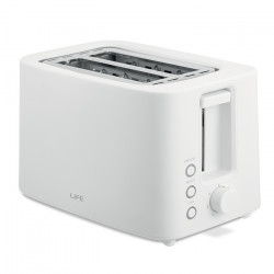 LiFE CRUNCHY WHITE Αυτόματη φρυγανιέρα 2 θέσεων, 750W - LiFE