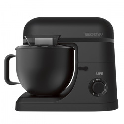 LiFE FINE DINING Flat Black Series Κουζινομηχανή με κάδο μίξης 7L, 1500W - LiFE