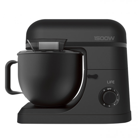 LiFE FINE DINING Flat Black Series Κουζινομηχανή με κάδο μίξης 7L, 1500W - LiFE