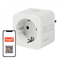 NOD BE-SMART SP1 Wi-Fi TUYA Smart Plug με μετρητή κατανάλωσης ενέργειας, 3680W - NOD