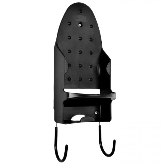 LiFE UPRIGHT BLACK Επιτοίχια βάση στήριξης σίδερου και σιδερώστρας - LiFE