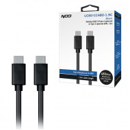 NOD UC60-CC480-1.5C Καλώδιο USB 2.0 Τype-C αρσενικό σε Τype-C αρσενικό 60W, 1.5m - NOD