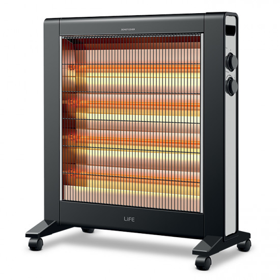 LiFE HABITAT Ηλεκτρική θερμάστρα χαλαζία, 2800W - LiFE