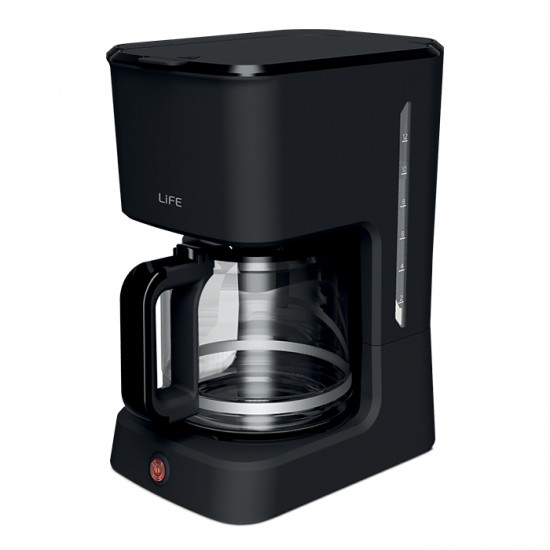 LiFE SL28 Flat Black Series Καφετιέρα φίλτρου 1.5L, 950W - LiFE