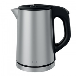 LiFE GALENA Silver Matt Series Bραστήρας 0.8L, 1360W - LiFE