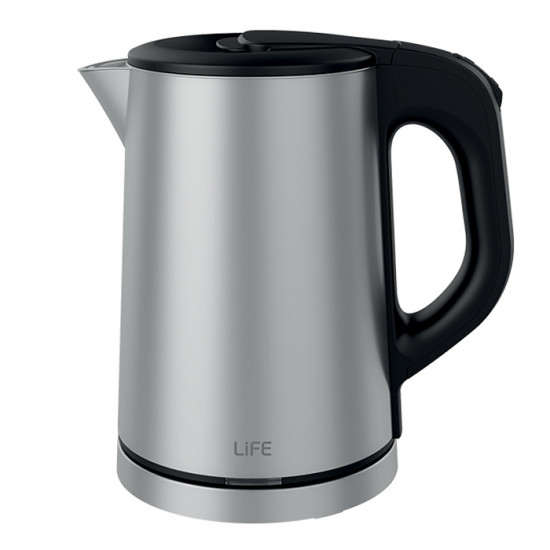 LiFE GALENA Silver Matt Series Bραστήρας 0.8L, 1360W - LiFE