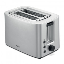 LiFE CRUNCHY Silver Matt Series Αυτόματη φρυγανιέρα 2 θέσεων, 750W - LiFE