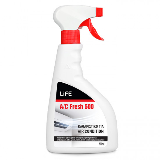 LiFE A/C AIR FRESH 500 Καθαριστικό κλιματιστικών, 500ml - LiFE