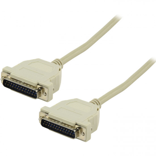 CABLE-103/5 Καλώδιο 1:1 DB25 αρσ. - DΒ25 αρσ.  5m - OEM