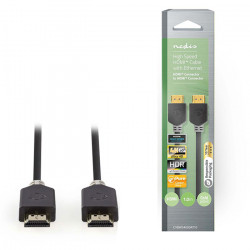 NEDIS CVBW34000AT10 Καλώδιο Premium High speed HDMI with Ethernet, HDMI αρσ. - HDMI αρσ., 1.00m. - NEDIS
