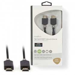 NEDIS CVBW34000AT30 Καλώδιο Premium High Speed HDMI with Ethernet, HDMI αρσ. - HDMI αρσ. 3.00m. - NEDIS