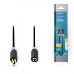 NEDIS CABW22050AT10 Καλώδιο προέκτασης ήχου 3,5mm Stereo αρσ. - 3,5mm Stereo θηλ., σε συσκευασία blister, 1m. - NEDIS