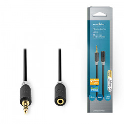 NEDIS CABW22050AT30 Καλώδιο προέκτασης ήχου 3,5mm Stereo αρσ. - 3,5mm Stereo θηλ., σε συσκευασία blister, 3m. - NEDIS