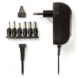 NEDIS ACPA002 Universal τροφοδοτικό 18W switching με συμπαγή σχεδιασμό έξοδο 3-12V και ενδεικτική λυχνία LED. - NEDIS