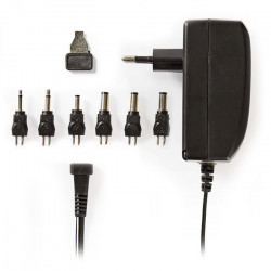 NEDIS ACPA003 Universal τροφοδοτικό 24W switching με συμπαγή σχεδιασμό έξοδο 9-24V και ενδεικτική λυχνία LED. - NEDIS