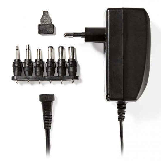 NEDIS ACPA007 Universal τροφοδοτικό 27W switching με συμπαγή σχεδιασμό έξοδο 3-12V και ενδεικτική λυχνία LED. - NEDIS