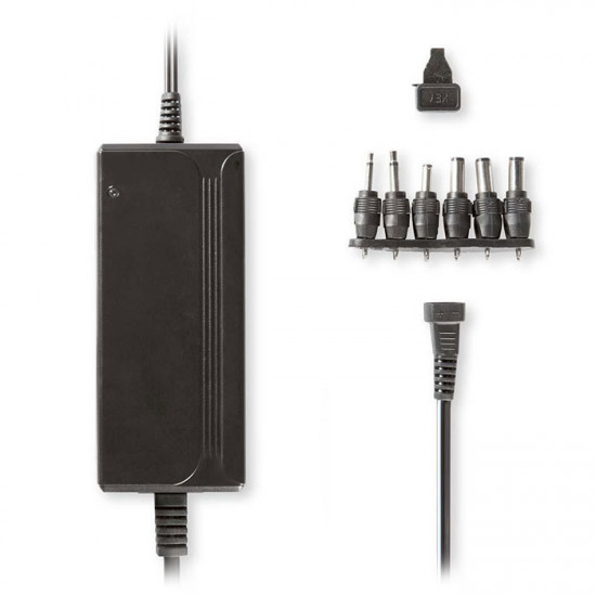 NEDIS ACPA004 Universal τροφοδοτικό 36W switching με συμπαγή σχεδιασμό έξοδο 5-15V και ενδεικτική λυχνία LED. - NEDIS