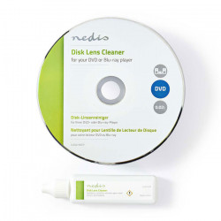 NEDIS CLDK110TP Κιτ καθαριστικό κεφαλής DVD/Blu-ray και υγρό 20ml. - NEDIS