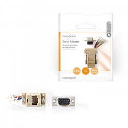 NEDIS CCGP52821IV Αντάπτορας D-Sub 9pin αρσ. - RJ45 8pin (8P8C) θηλ. - NEDIS