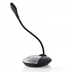 NEDIS MICDU100BK Ενσύρματο μικρόφωνο USB, με καλώδιο 1.5m. - NEDIS
