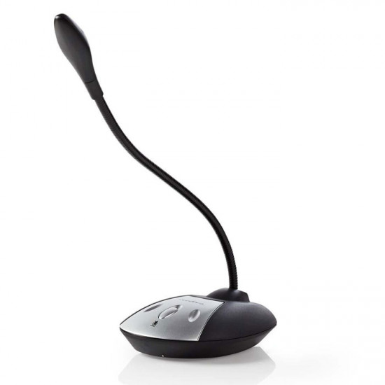 NEDIS MICDU100BK Ενσύρματο μικρόφωνο USB, με καλώδιο 1.5m. - NEDIS