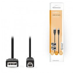 NEDIS CCGB60100BK30 Καλώδιο USB High-Speed A αρσ. - USB B αρσ., 3.00m. - NEDIS