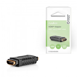 NEDIS CVGB34900BK Αντάπτορας HDMI θηλ. - HDMI θηλ. (μούφα), με επίχρυσες επαφές. - NEDIS