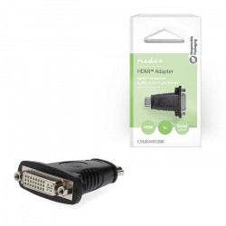 NEDIS CVGB34910BK Αντάπτορας HDMI αρσ.- DVI-D θηλ. - NEDIS