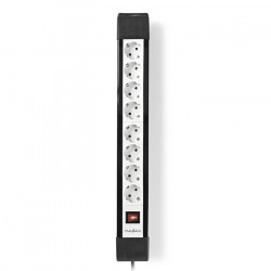 NEDIS EXSO830F1PRO Πολύπριζο 8 θέσεων με διακόπτη ON/OFF και καλώδιο 3.00m. - NEDIS