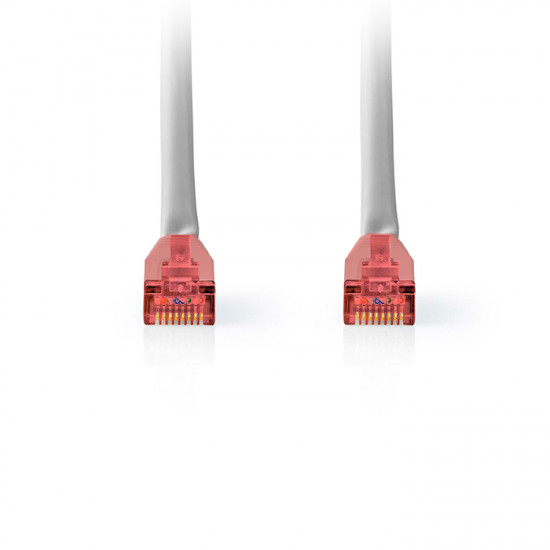 NEDIS CCGT85200GY100 Καλώδιο δικτύου CAT 6, UTP, 10m σε γκρι χρώμα. - NEDIS