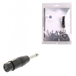 NEDIS COTP15940BK Αντάπτορας XLR 3-Pin θηλ. σε 6.35 mm mono αρσ. - NEDIS