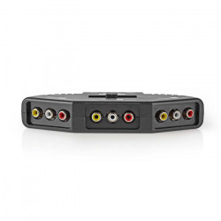 NEDIS VSWI2403BK Switch 3 ανεξάρτητων εισόδων 3 Χ RCA Αudio-Video σε μια έξοδο 3 Χ RCA Audio-Video. - NEDIS