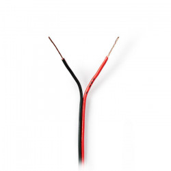 NEDIS CAGW0350BK1000 Καλώδιο ηχείων 2x 0,35mm², σε κουλούρα 100 μέτρων. - NEDIS