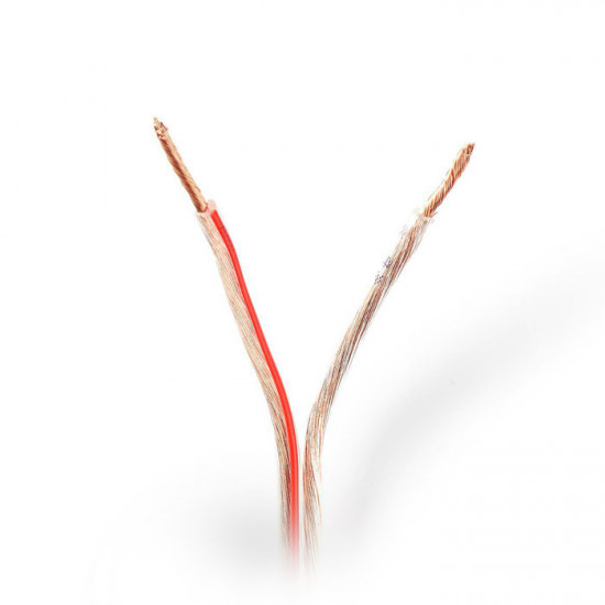 NEDIS CAGW1500TR1000 Καλώδιο ηχείων 2 x 1,50mm² σε κουλούρα 100 μέτρων. - NEDIS