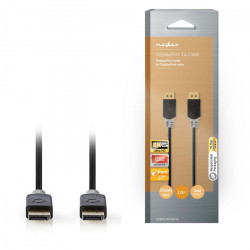 NEDIS CCBW37014AT20 Καλώδιο DisplayPort αρσ. - DisplayPort αρσ., 2.00m, ανθρακί. - NEDIS