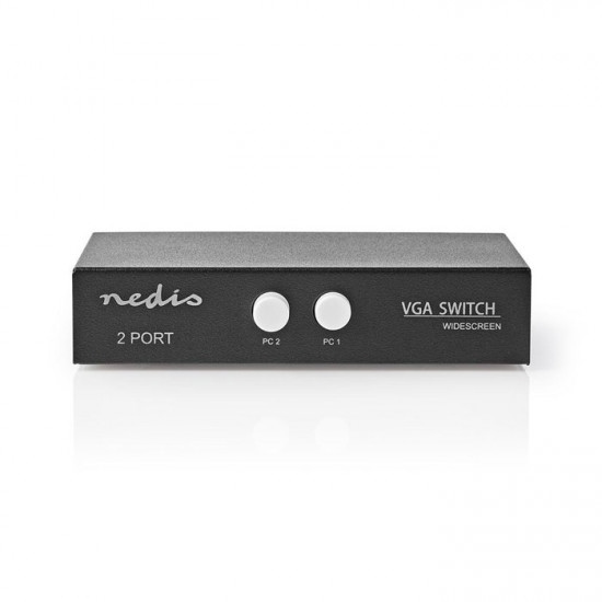 NEDIS CSWI5902BK VGA switch 2 Η/Υ σε 1 οθόνη. - NEDIS