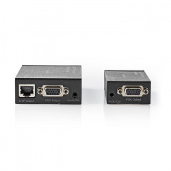 NEDIS CREP5930BK VGA Extender μέσω UTP για επέκταση του σήματος ήχου και εικόνας μέχρι 300m. - NEDIS